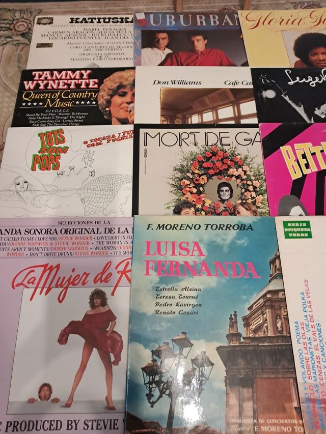 Lote 40 Vinilos, LPs variados. Lote 11