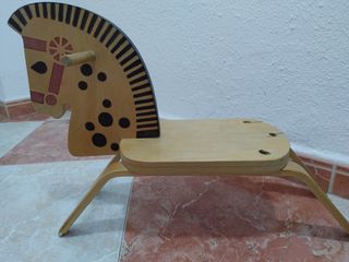 CABALLO MADERA - VINTAGE -