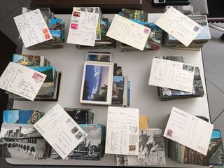Cartoline, collezione
