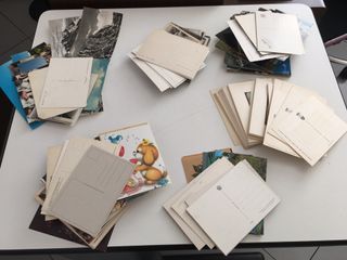 Cartoline, collezione