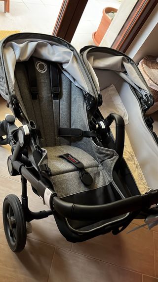 Bugaboo Donkey 3 passeggino gemellare completo