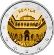 💰 Moneda de 2 euros. 2024 Sevilla