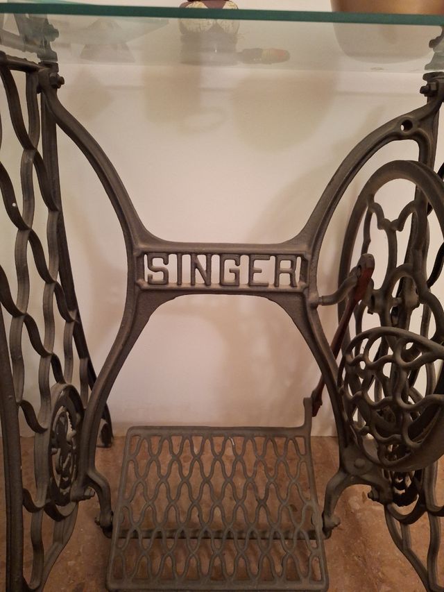 Pie máquina de coser Singer