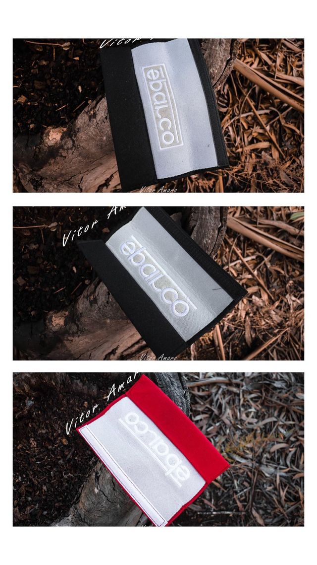 2 cojines/protectores para cinturón Sparco (3 colores)