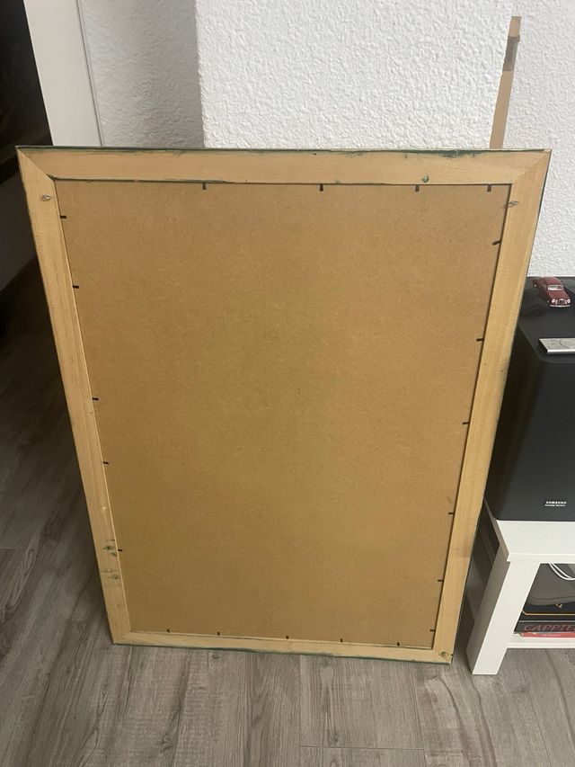 Marco cuadro cristal