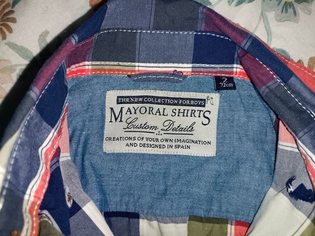 Camisa niño Mayoral