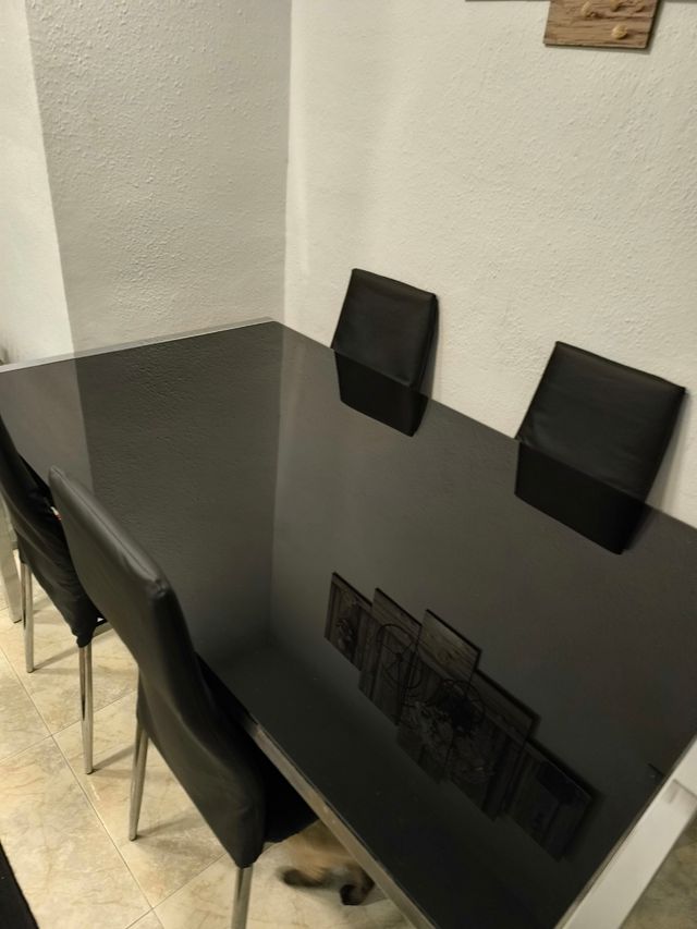 Mesa comedor cristal