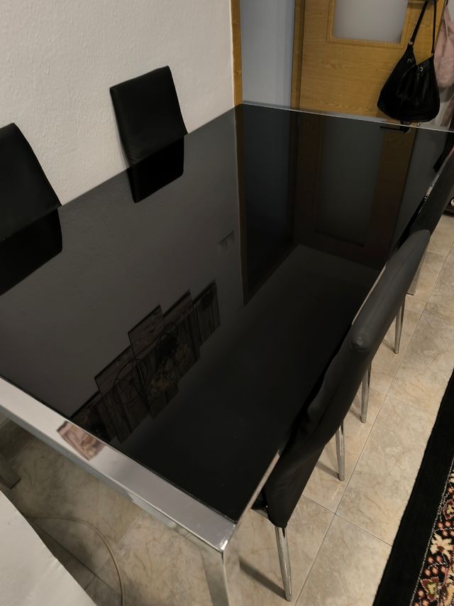 Mesa comedor cristal