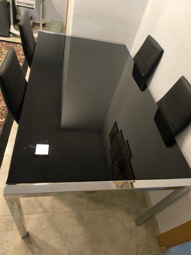 Mesa comedor cristal