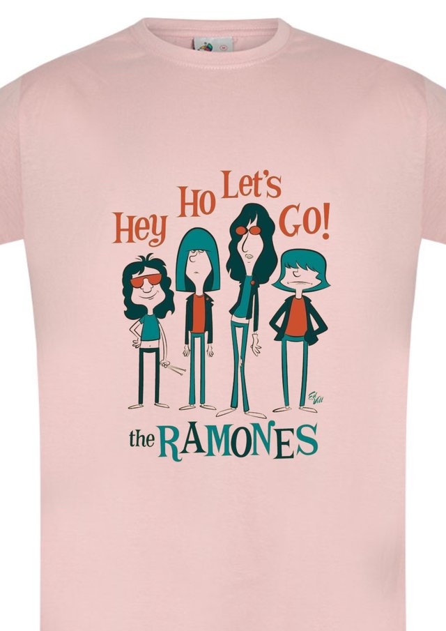 Camiseta Ramones cómic