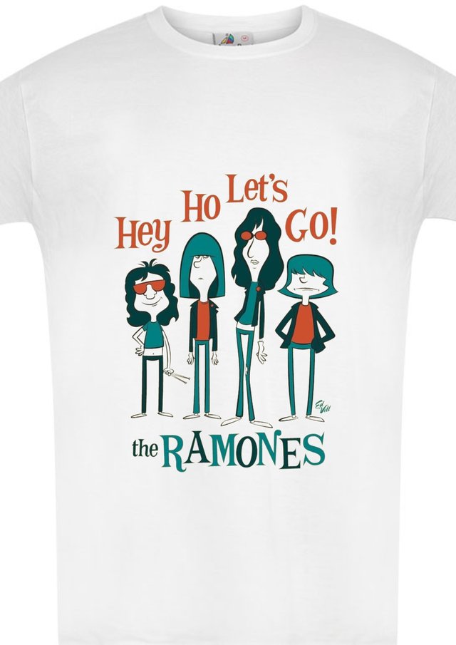 Camiseta Ramones cómic