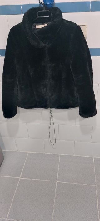 Abrigo chaqueta de pelo sintético precioso