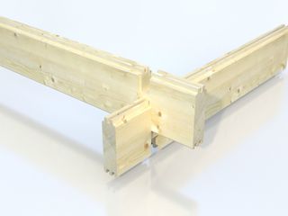 Caseta madera 25 m² -- 5x5 m