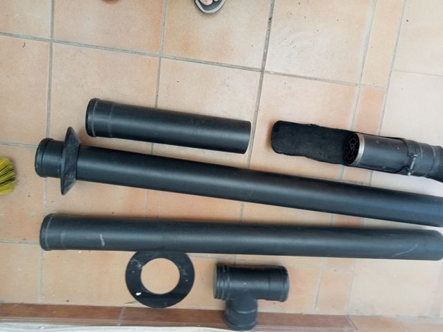 Tubos estufa de pellets