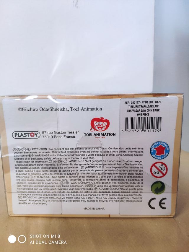 Salvadanaio One Piece Trafalgar Law