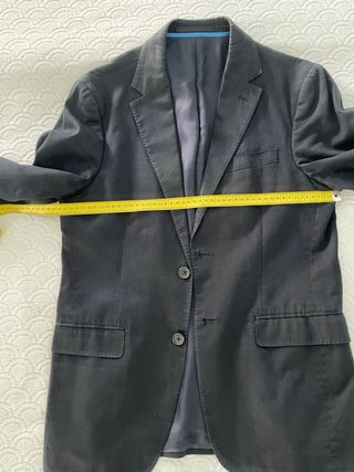 Americana azul Purificación Garcia