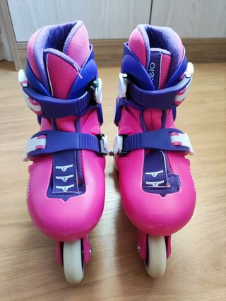 Patines en linea oxelo rosa 