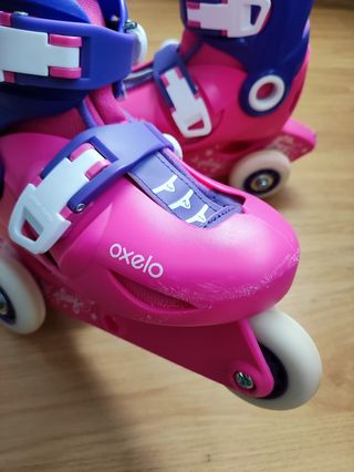 Patines en linea oxelo rosa 