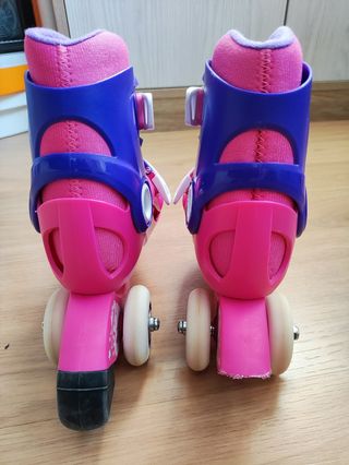 Patines en linea oxelo rosa 
