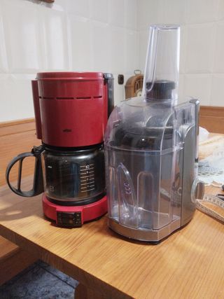 Licuadora y regalo cafetera