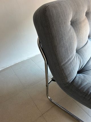 BUTACA VINTAGE. Tapizado original