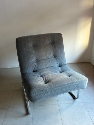 BUTACA VINTAGE. Tapizado original