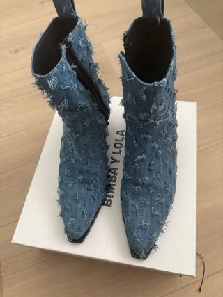 Botin Bimba y Lola, usado 1 vez