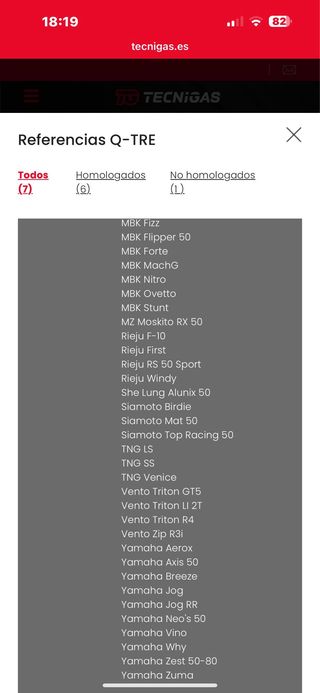 Escape ApriliaSR, Beta, Minarelli, Yamaha, Peugeot