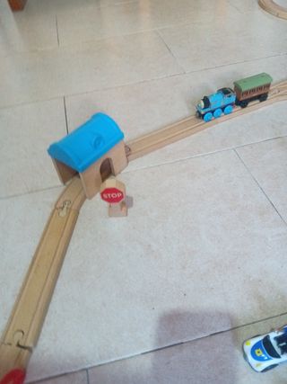 Circuito tren madera
