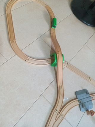 Circuito tren madera