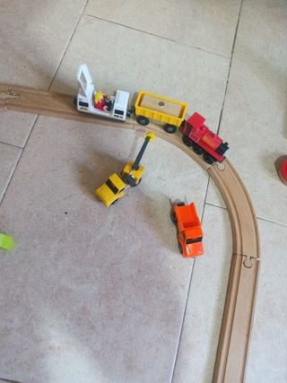 Circuito tren madera
