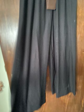Gonna pantalone nera + cintura tg 44