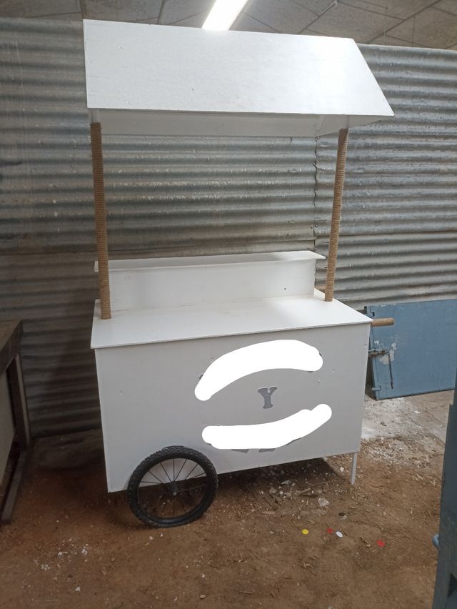 Carro para chuches (Candy bar)