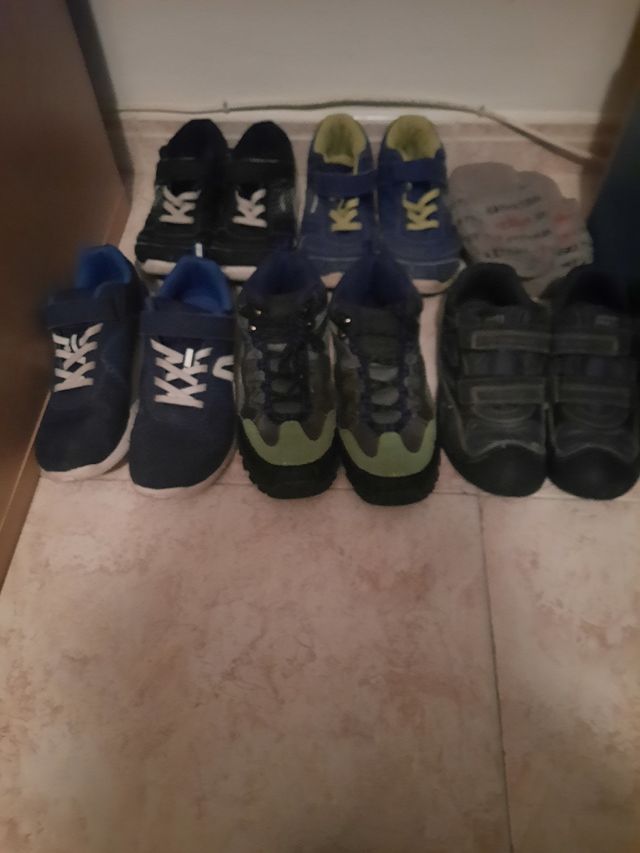 6 pares de zapatos 👞 desde el 35-38