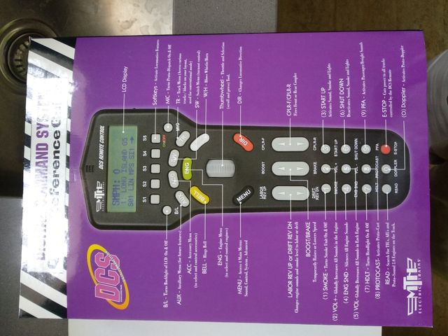 Sistema DCS para trenes de MTH digital completo.