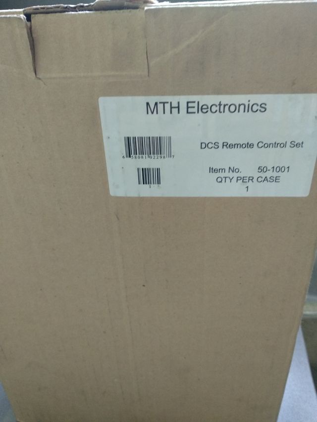 Sistema DCS para trenes de MTH digital completo.