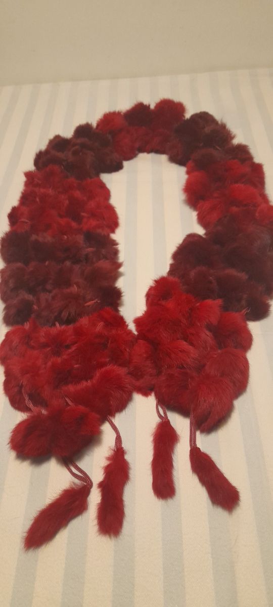 Sciarpa/stola in pelliccia ecologica