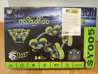 Coche RC acrobacias de control remoto para niños