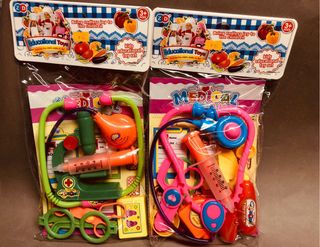 Estuches de juguete de enfermera