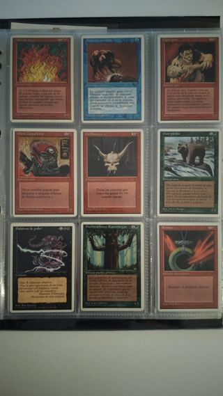 Pack 84 Cartas Magic. Fourth Edition. Español.