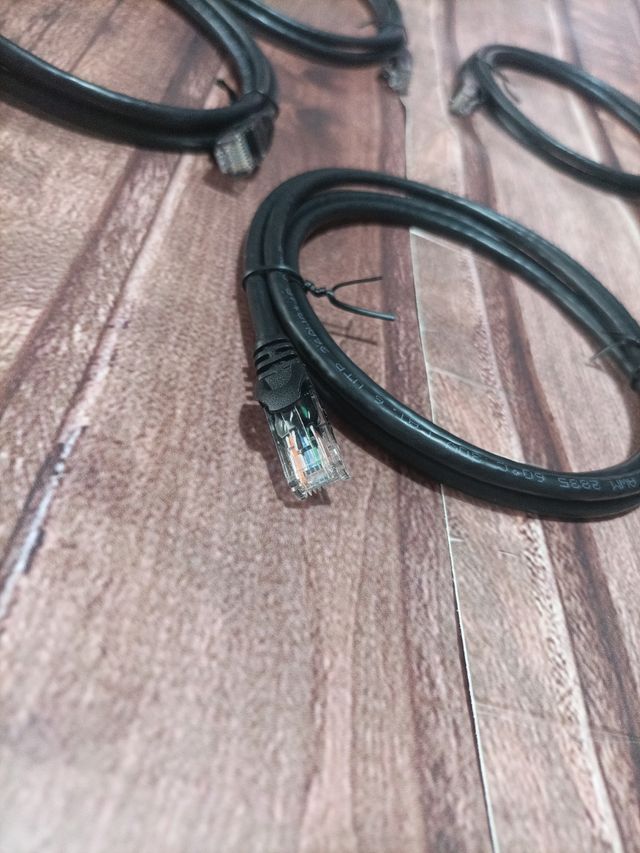 Cable Ethernet Cat6 1M, 5 piezas