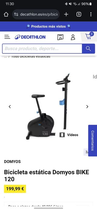Bicicleta estática