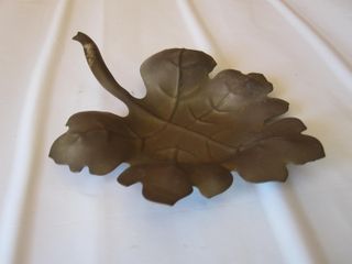 Soprammobile vintage in rame svuotatasche antico