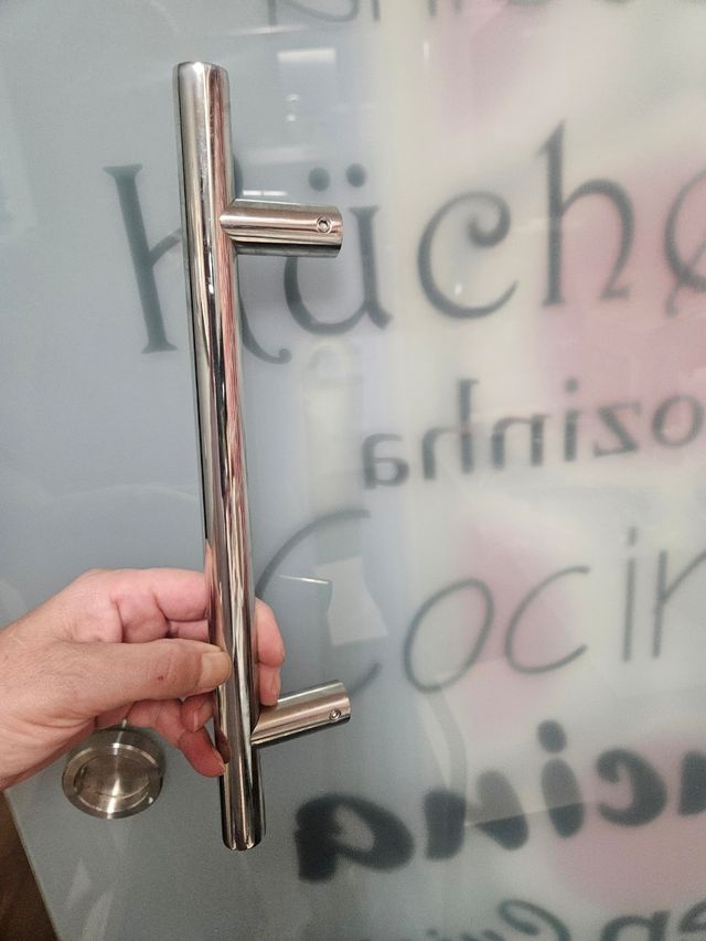 Tiradores puerta corredera 