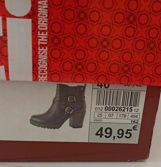 Botines negros tacón XTI