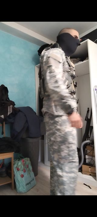 Traje y chaleco airsoft