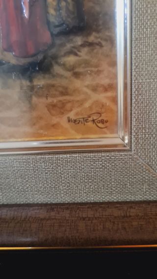 Antiguo esmalte Vicente Roso 