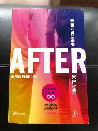 Libros AFTER 1, 2, 3 y 4 de ANNA TODD Tapa blanda