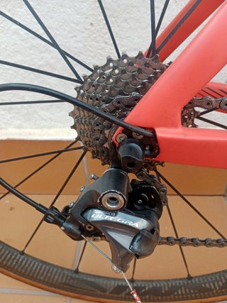 Bicicleta carbono Mérida Reacto 5000 (talla S/52)