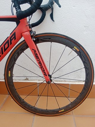 Bicicleta carbono Mérida Reacto 5000 (talla S/52)